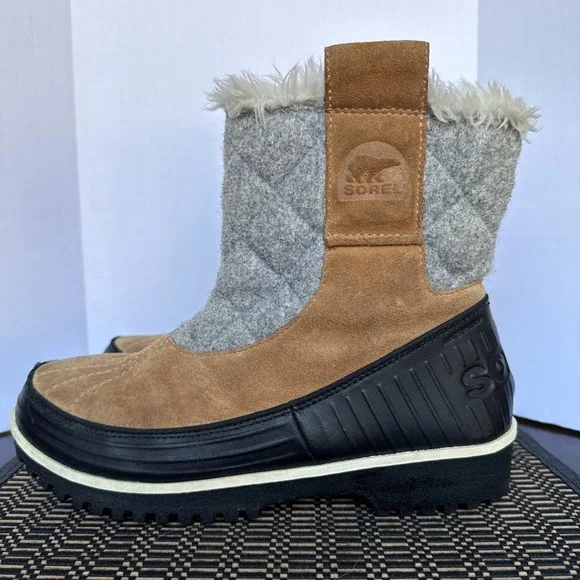 Sorel Brown and Gray Winter Boots - Picture 2 of 13